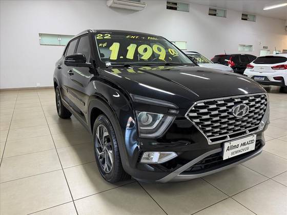 HYUNDAI CRETA 1.0 TGDI FLEX PLATINUM AUTOMÁTICO HYUNDAI CRETA 1.0 TGDI FLEX PLATINUM AUTOMÁTICO